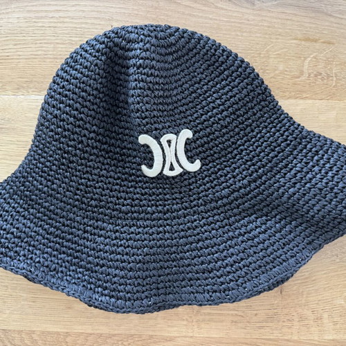 Celine summer hat new, black