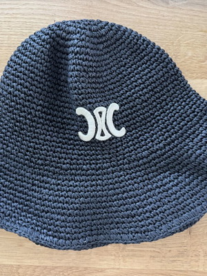 Celine summer hat new, black