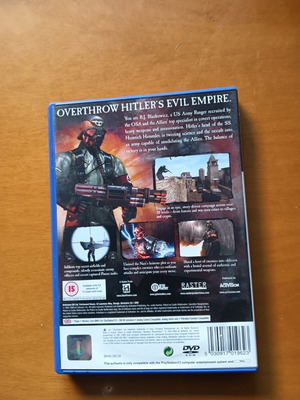 Return to Castle Wolfenstein PS2 παιχνίδι μεταχειρισμένο, σε καλή κατάσταση