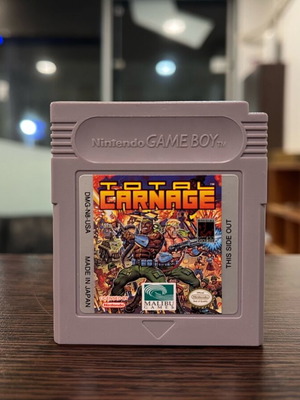 Total Carnage Nintendo Game Boy used