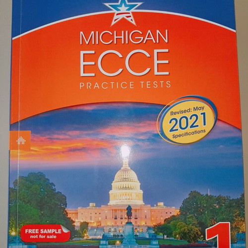 Michigan Ecce Practice Tests Book 1 Teacher's Book like new