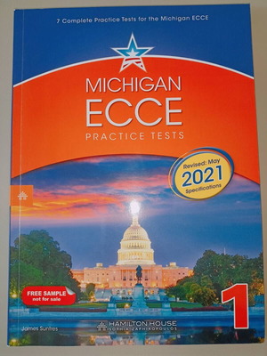 Michigan Ecce Practice Tests Book 1 Teacher's Book like new
