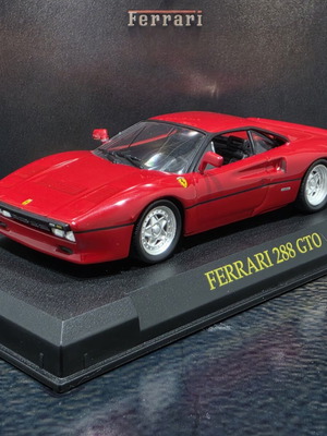Ferrari 288 GTO 1:43 μεταλλικό μοντέλο αυτοκινήτου