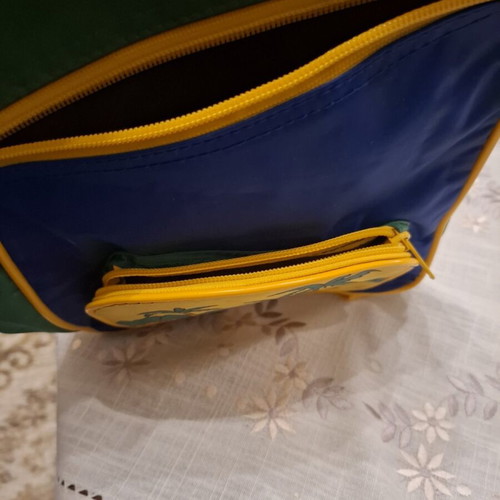 Children's backpack like new, colorful with designs