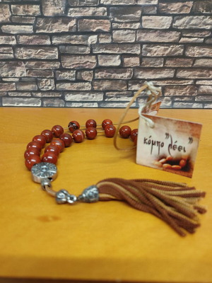 Jasper Komboloi new with tag, semi-precious stones