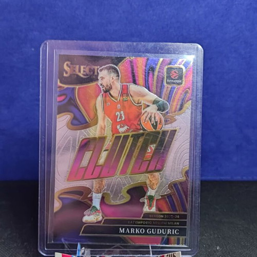 Marko Guduric Clutch Euroleague Select 2025-2026 Armani Milan card like new