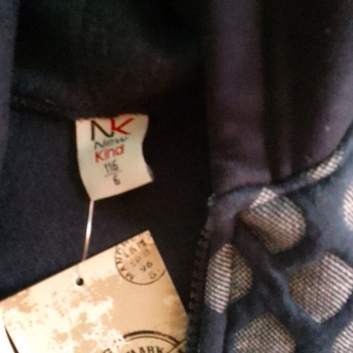 New Kind Blue Cotton Cardigan New for 6 Years with Hood
