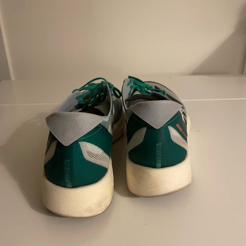 Adidas Running Takumi Sen 9 athletic shoes used, size 46, green