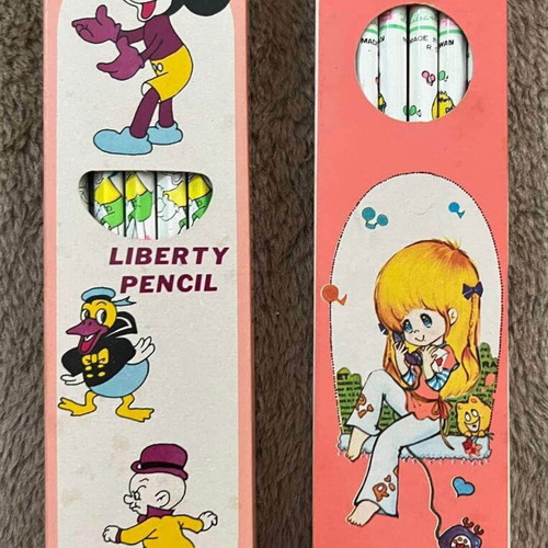 Vintage pencil sets new, pack of 2 Liberty