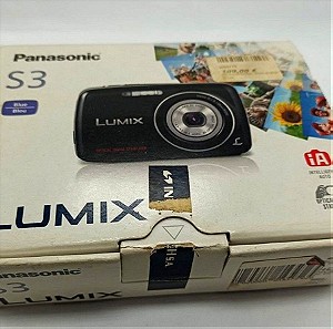 Φωτογραφική μηχανή κόμπακτ compact Panasonic Lumix DMC-S3 με μικρή χρήση σε άριστη κατάσταση.
