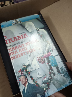 The Statue VHS tape used