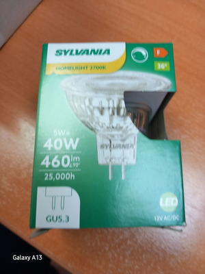 Sylvania LED MR16 GU5.3 5W 24-Pack new, 460 lumens, warm white