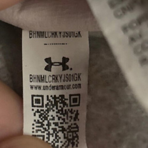 Under Armour jacket gray size Large like new