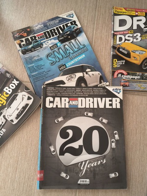 Car and Driver car magazines, pack of 20