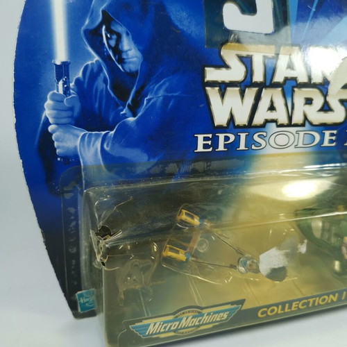 Star Wars Episode Micro Machines Collection used, 1999 set Hasbro Galoob