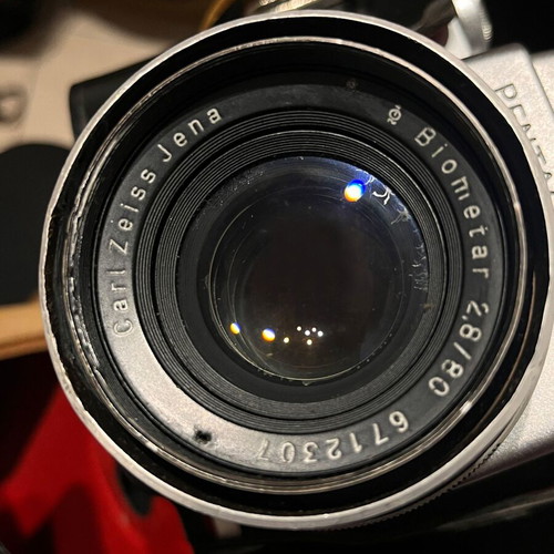 Pentacon Six TL used with Carl Zeiss Biometar 80mm f2.8 and TTL Prism Finder