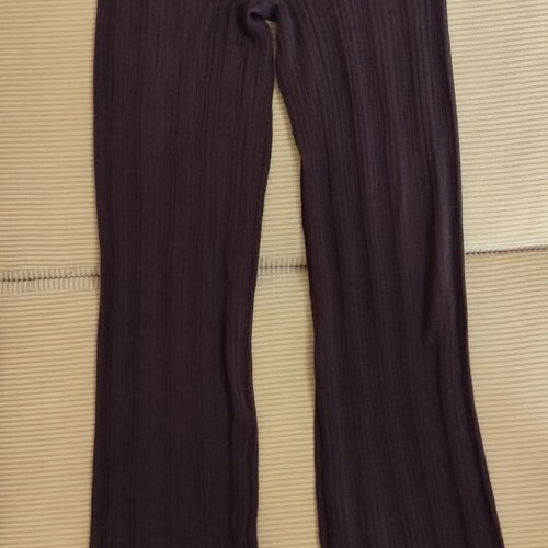 Zara brown blouse and pants set new with golden threads
