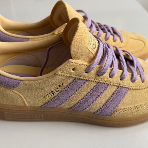 Adidas Originals Handball Spezial αθλητικά παπούτσια σαν καινούργια, μέγεθος 40 2/3, μπεζ και μωβ