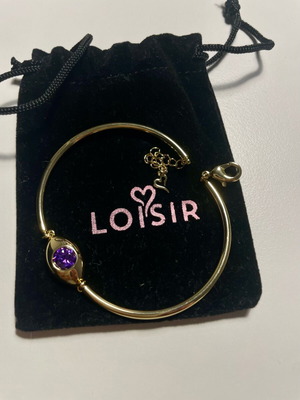 Loisir gold-colored bracelet eye design new
