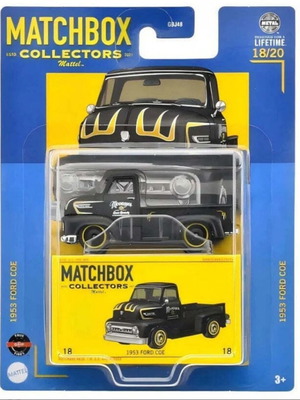 Matchbox Premium Collector 2024 1953 Ford COE (JCL38) Black Mooneyes καινούργιο