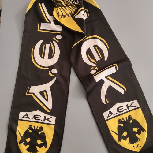 AEK - Ajax UEFA Europa League match scarf 05.10.2023 Agia Sofia