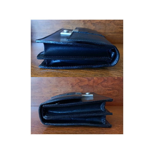 Men's leather bag Lavor new, black