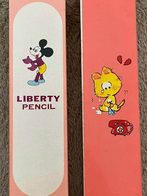 Vintage pencil sets new, pack of 2 Liberty