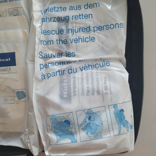 Mercedes-Benz first aid kit new, expires 07/2028