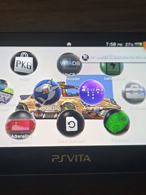 Ps Vita OLED 116 GB κρακαρισμένο, σαν καινούργιο