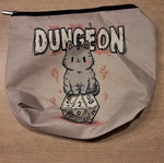 Dungeon Kitty dice bag