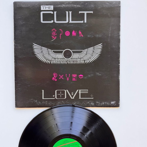 The Cult Love LP used, 1985 Greek first edition, rock