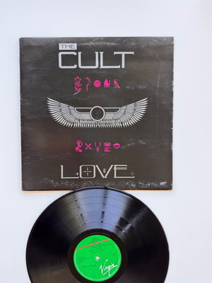 The Cult Love LP used, 1985 Greek first edition, rock