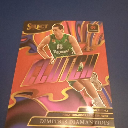 Dimitris Diamantidis Select Euroleague Clutch card /99