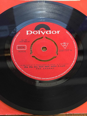 The Charms Na Na Na Hey Mhn Klais 45rpm record used