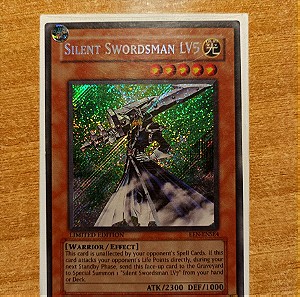 Silent Swordsman LV5 (Secret Rare) limited edition