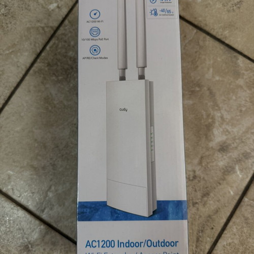 Cudy RE1200 Outdoor Access Point with Mesh Wi‑Fi 5 Dual Band, single kit, new