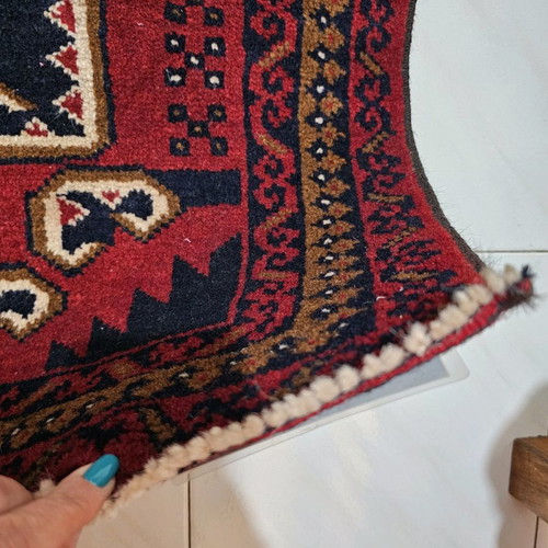 Handmade carpet Iran/Persia 1.37x0.85 with seal of authenticity