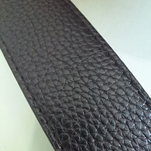 Louis Vuitton reversible leather belt with interchangeable buckles