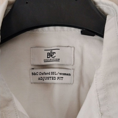 White fitted shirt like new, sizes S and M