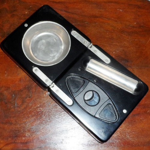 Cigar cutter travel set new