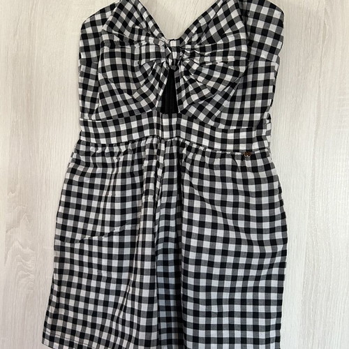 Toi&Moi jumpsuit shorts black and white medium like new