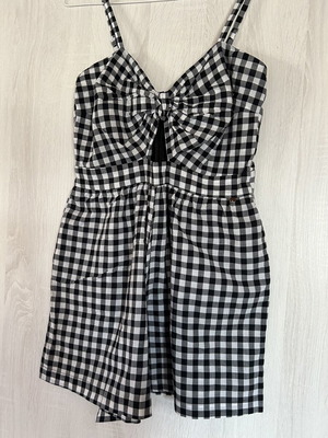 Toi&Moi jumpsuit shorts black and white medium like new