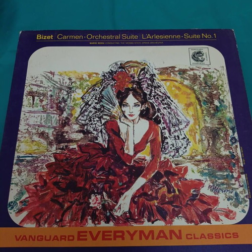Bizet Carmen Orchestral Suite vinyl like new, classical music