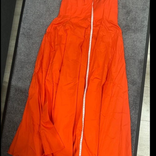 Mango long dress new with tags, coral color, size L
