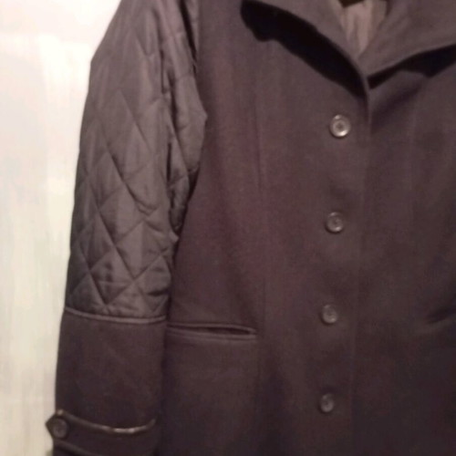 Long coat used, blue, size M