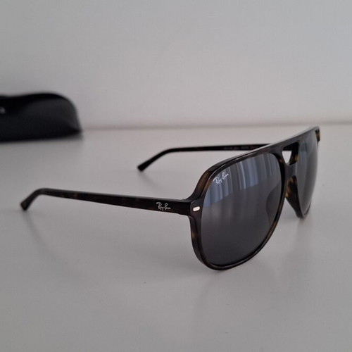 Ray Ban Bill sunglasses like new, brown tortoise with grey-blue lens