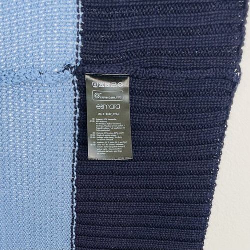 Esmara cardigan like new, size L/XL, navy blue and white