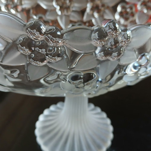 Vintage decorative bowl used, ideal for fruits or sweets