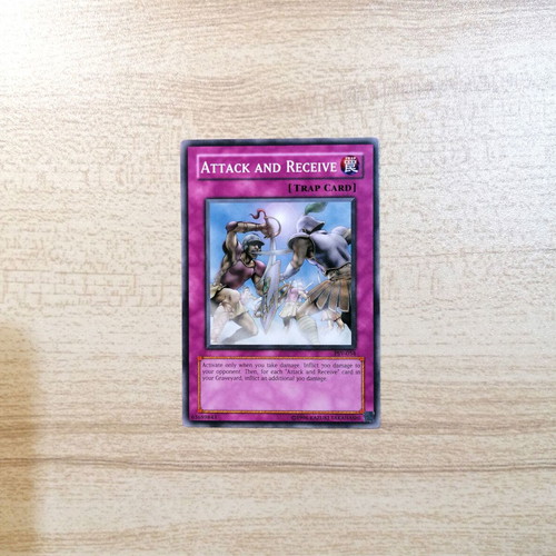Yu-Gi-Oh! Attack and Receive PSV 2002 Common Near Mint