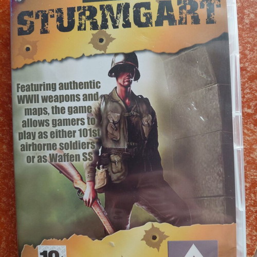 Sturmgart PC game used, without manual